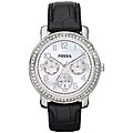 Fossil Women's 'Imogene' Leather Strap Multifunction Watch