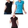 Illusion Women's Cotton Perfect Fit Polo Shirt