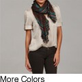 Elizabeth Gillett Women's Lenox Herringbone Printed Scarf
