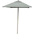 Wicker Lane 6.5-foot Square Patio Market Umbrella