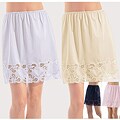 Illusion's Women's Antistatic 18-inch Half Skirt Slip