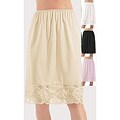 Illusion's Women's 24-inch Antistatic Lace Detailed Half Slip