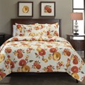 Modern Bloom Twin-size 2-piece Quilt Set