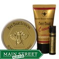 Small Bee Bar Cream, Large Vanilla Bee Bar, and Vanilla Berry Lip Butter Set