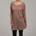 Anama Women's Sheer Sleeve Tunic Top FINAL SALE