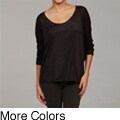 Anama Women's Sheer 3/4-sleeve Top