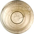 ARDA GLASS Allure Alabaster White/Smoke Large Shallow Bowl