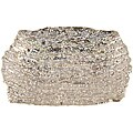 Arda Romos Pearl/Silver Set of 4 Medium Rectangle Plates