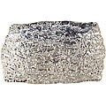 Arda Romos Silver Plated Medium Rectangle Plates Set of 4