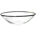 GILT 24K SILVER RIM SET OF 4 INDIVIDUAL BOWLS by ARDA GLASSWARE