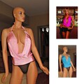 Emaje Slinky Halter Top