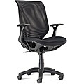 Integrity Seating Ergonomic Black Mesh with Foam Seat Office Chair