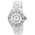 Peugeot Women's Swiss Ceramic White Sport Bezel Watch
