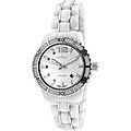 Peugeot Women's Swiss Ceramic Sport Bezel White Dial Watch