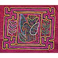 'Pigeon' Mola Tapestry (Panama)