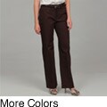 Mary McFadden Women's Twill Stretch Bootcut Pants