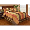 Jenna Plaid King-size 6-piece Comforter Set