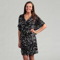 Calvin Klein Women's Black/ White Abstract Dress