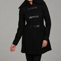 Jessica Simpson Women's Knit Collar Duffle Coat FINAL SALE