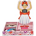 Melissa & Doug Nina Ballerina Dress-up Doll with Magnetic Outfits