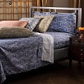Harbour Paisley King-size Microfiber Sheet Set