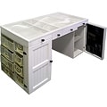 Original Scrapbox EZ View White Craft & Office Desk