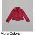 Via Spiga Girl's Stylish Motorcycle Jacket