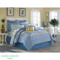 Laura Ashley 'Prescot' Blue/Yellow 3-Piece King Duvet Cover Set