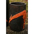 Handmade Luhya Ceramic Giraffe Cylinder Vases (Kenya)