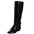 Nine West Women's 'Breyona' Black Leather Boots FINAL SALE