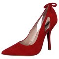 Joan & David Women's 'Da Jora' Red Suede High Heels