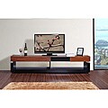 Bruiser Walnut/ Black Modern TV Stand