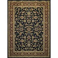 Dorchester Black/ Rust Powerloomed Rug (12' x 15')
