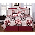 Cherry Blossom 8-piece King-size Comforter Set
