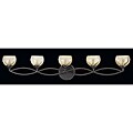 Triarch International Retro 5-light Bronze Bath Light