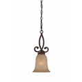 Triarch International Corsica 1-light English Bronze Mini Pendant Chandelier
