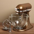 KitchenAid KSM155GBQC Antique Copper Glass Bowl Artisan Design Series Mixer