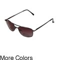 Hot Optix Men's Square Tinted Aviator Reading Glasses