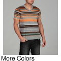 Generra Men's Striped V-neck Tee
