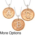 Waxing Poetic Novella Initial Necklace