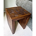 Reclaimed Teak Wood Jigsaw Table (Thailand)