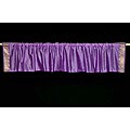 Lavender Sari Fabric Decorative Valances (India) (Pack of 2)