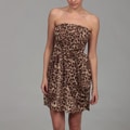 Gossip Girl Women's Leopard Sweet Heart Dress