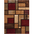 Symbol Multi Geometric Area Rug (7'10 x 10'6)