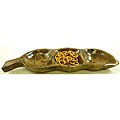 Mango Wood Three-Section Handled Server (Thailand)