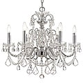 Crystorama Imperial Chrome 6-Light Crystal Chandelier