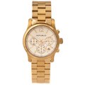 Republic Women's Goldtone Stainless Steel Chronograph Watch