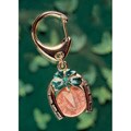 American Coin Treasures Irish Penny Horseshoe Lotto Scratcher Key Chain