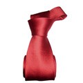Dmitry Men's Italian Silk Red Patterned Tie and Pocket Square Set