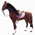 Thunder Horse with Saddle and Accessories (19-inch)